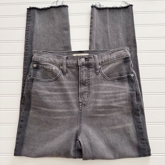 Madewell Classic Straight Jeans: Shadow Stripe Edition - Size 25 - Picture 1 of 8